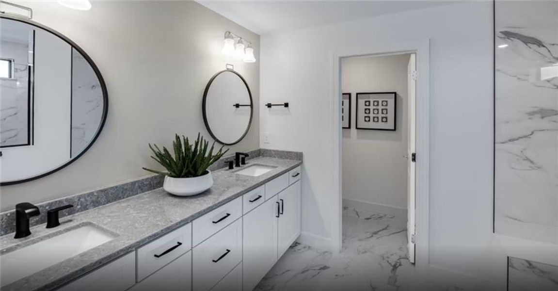 Furnished interior view inside a new home in Overland, Locust Grove (Image 13). Furnished interior view inside a new home in Overland, Locust Grove (Image 13).