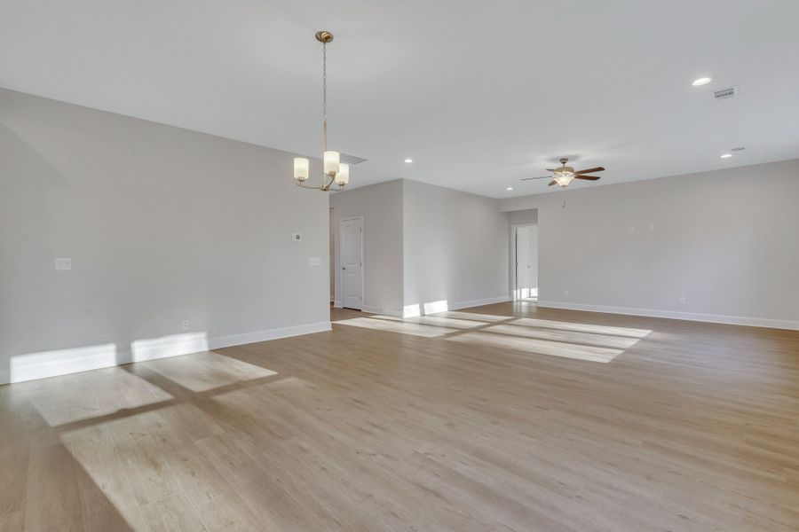 Representative unfurnished interior of a home built from the The Wilmington by Smith Family Homes in Savannah Highlands, Savannah (Image 38).