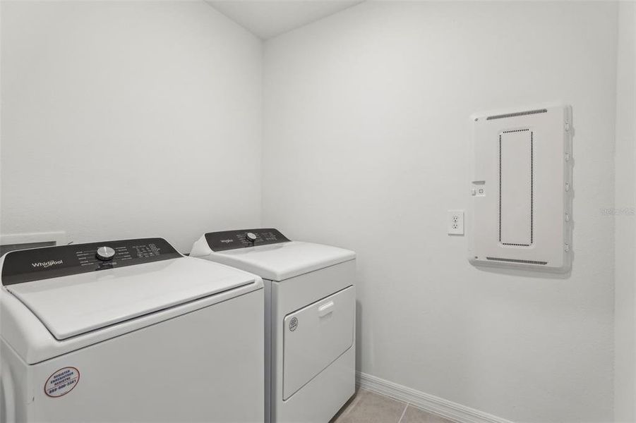 Furnished interior view inside a new home in The Meadow at Crossprairie, St. Cloud (Image 12).