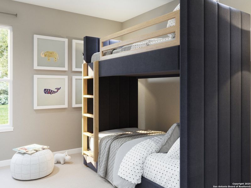 Furnished interior view inside a new home in Dauer Ranch, New Braunfels (Image 3). Furnished interior view inside a new home in Dauer Ranch, New Braunfels (Image 3).