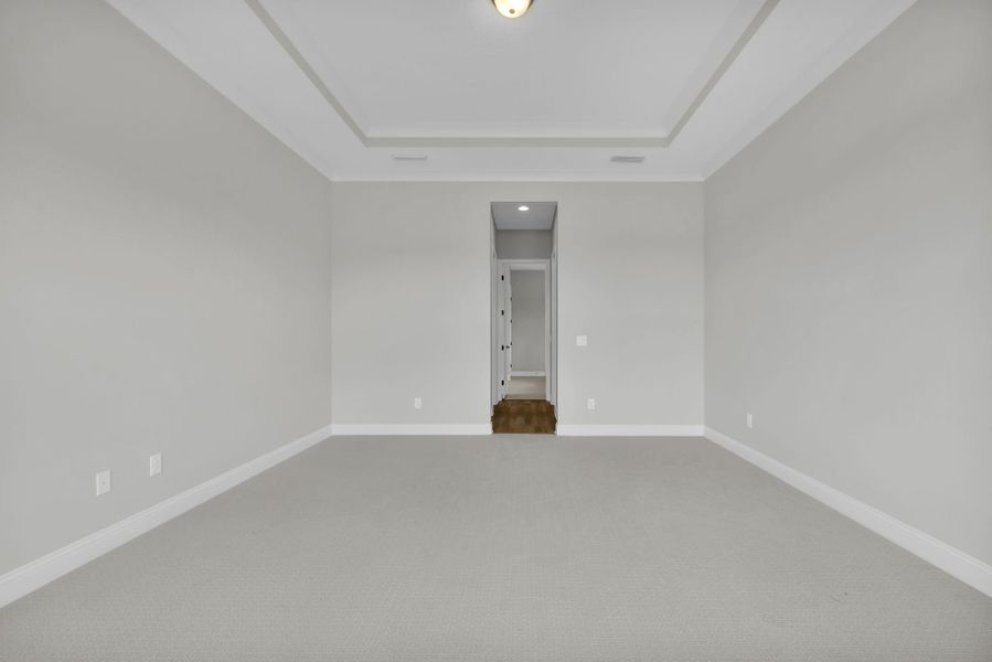 Representative unfurnished interior of a home built from the Tomoka by Riverside Homes in Hidden Creek at SilverLeaf Phase 1, St. Augustine (Image 51).