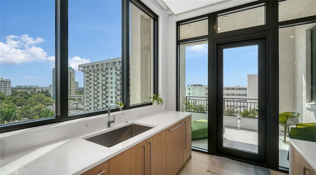 Furnished interior view inside a new home in , Sarasota (Image 28).