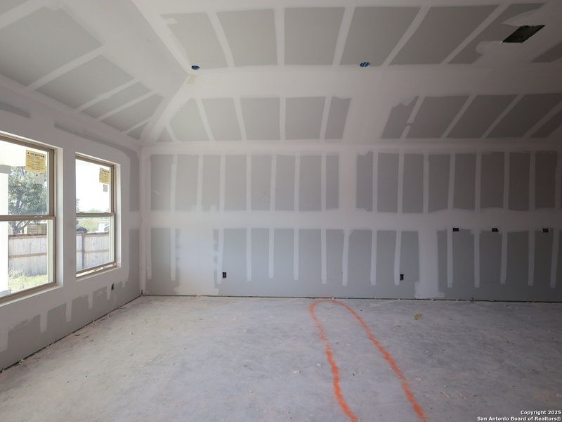 In-progress construction of a new home in Meadows at Clear Springs, New Braunfels, TX (Image 20).