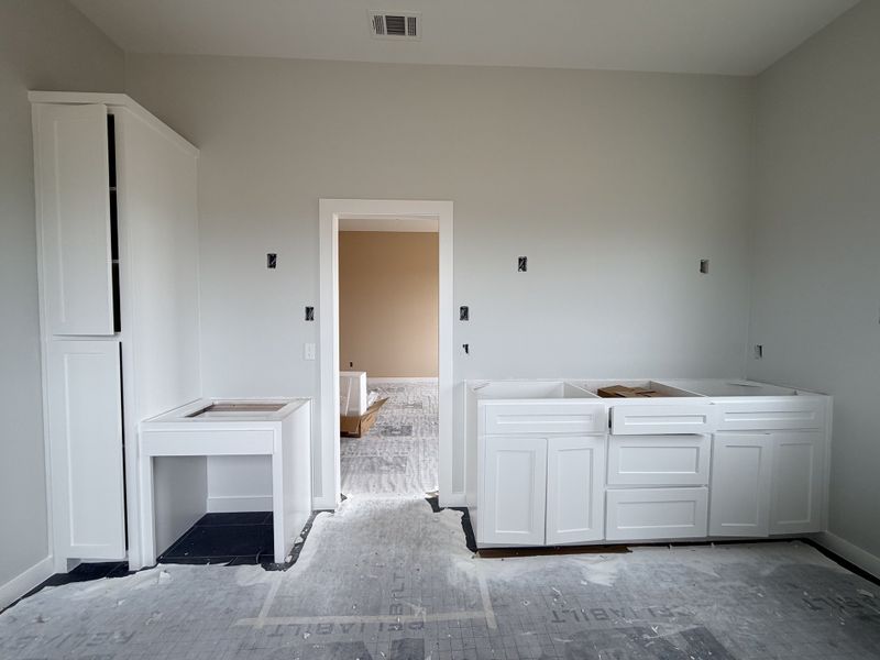 In-progress construction of a new home in Oak Water Ranch, Granbury, TX (Image 22).