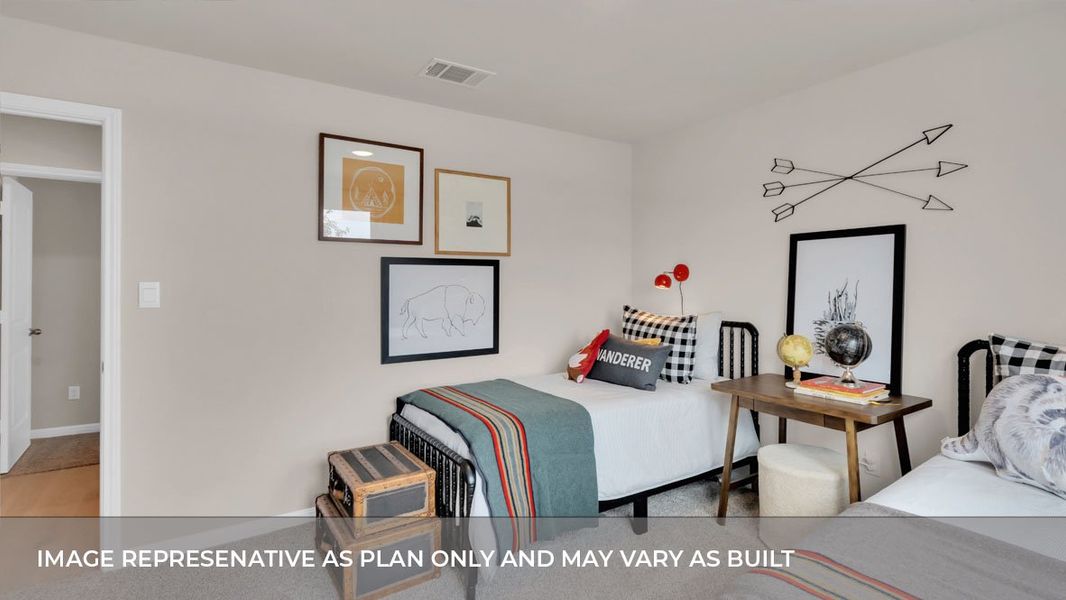 Furnished interior view inside a new home in Thunder Rock, Marble Falls (Image 4).
