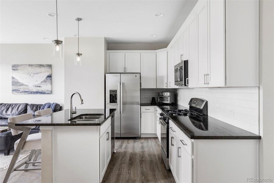 Furnished interior view inside a new home in , Arvada (Image 13).