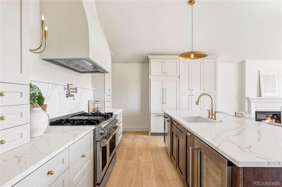 Furnished interior view inside a new home in , Englewood (Image 8).