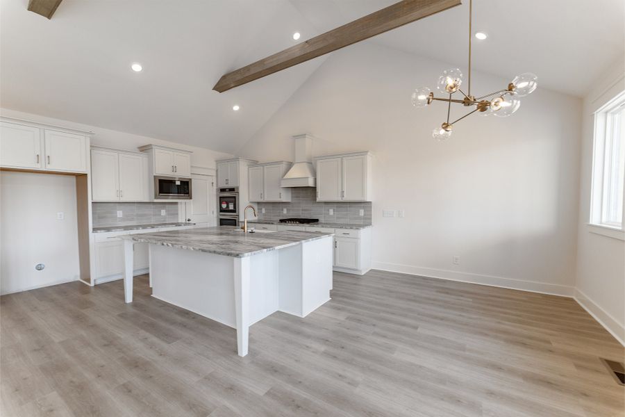 Furnished interior view inside a new home in Aden Woods, Fairview (Image 7). Furnished interior view inside a new home in Aden Woods, Fairview (Image 7).