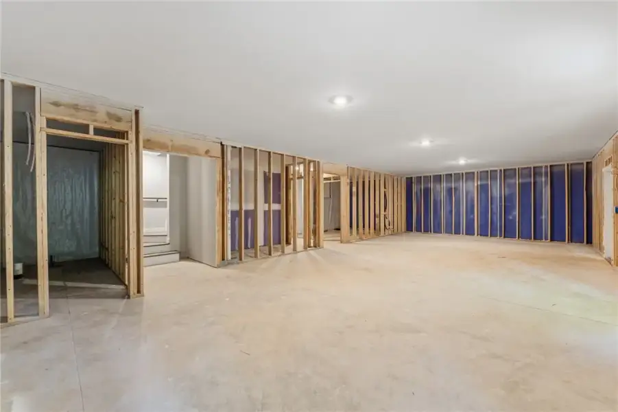 Has plumbing for mini kitchen and full bathroom. A Has plumbing for mini kitchen and full bathroom. A