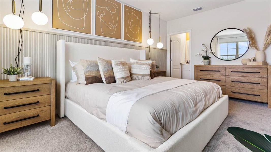 Furnished interior view inside a new home in , Land O' Lakes (Image 17).