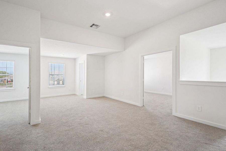 Photo is not of the actual home, but is an inspirational photo of builder’s model home and may depict options, furnishings, and/or decorator features that are not included