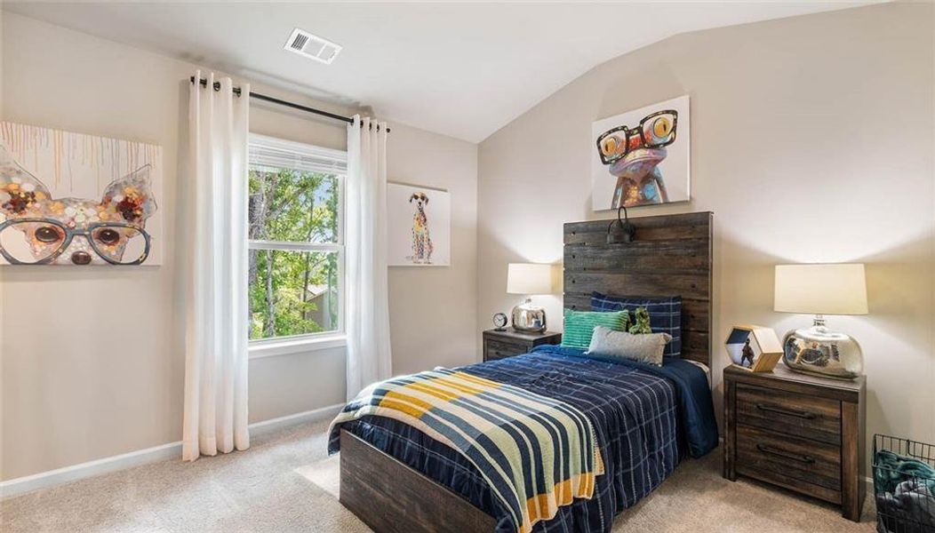 Furnished interior view inside a new home in Camp Creek Village, Atlanta (Image 13).