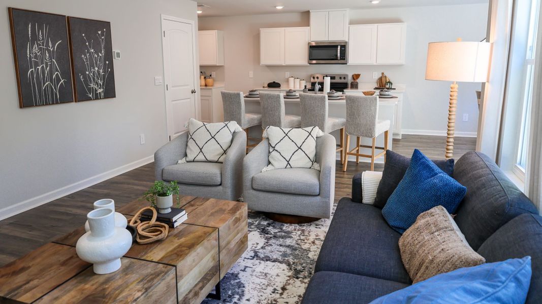 Furnished interior view inside a new home in Paddington Place, Baxter (Image 24).