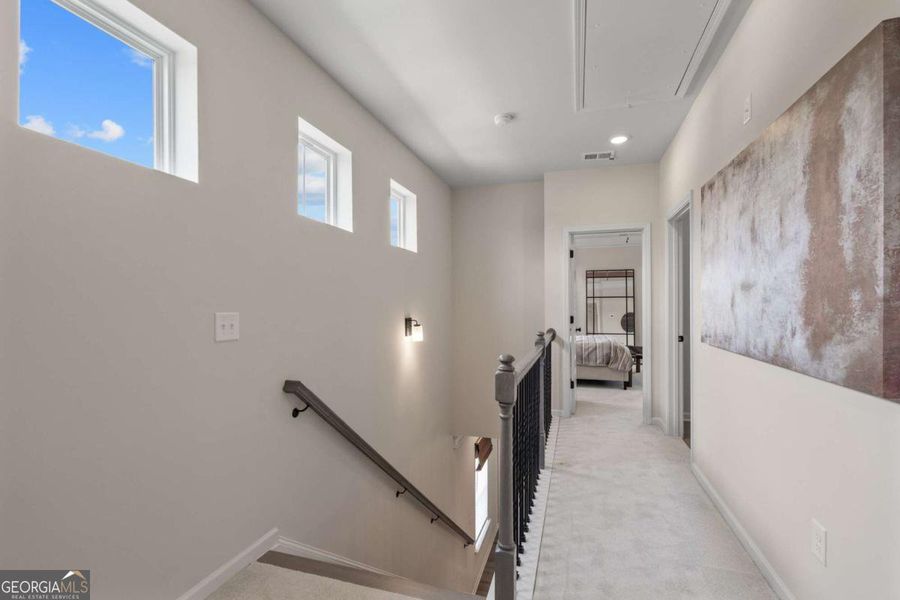 Furnished interior view inside a new home in Crescent Towns, Riverdale (Image 18).