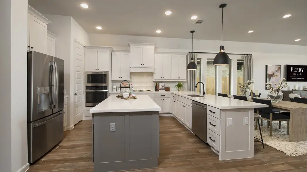 Furnished interior view inside a new home in Harvest Green, Richmond (Image 6).
