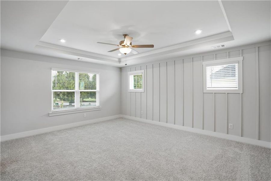 Spacious, unfurnished interior of a new home in Rose Creek, Cumming (Image 14).