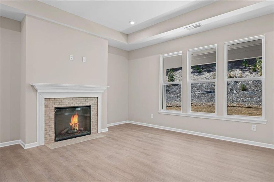 Spacious, unfurnished interior of a new home in Easton Park, Dallas (Image 15).