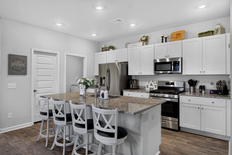 Furnished interior view inside a new home in Lindera Preserve at Cane Bay Plantation, Summerville (Image 6).