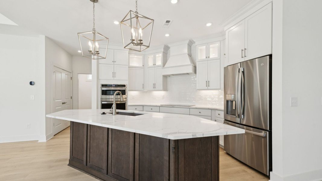 Furnished interior view inside a new home in The Courtyards at Stewarts Creek, Smyrna (Image 8).