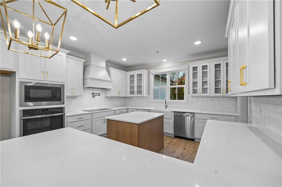 Furnished interior view inside a new home in , Monroe (Image 9).