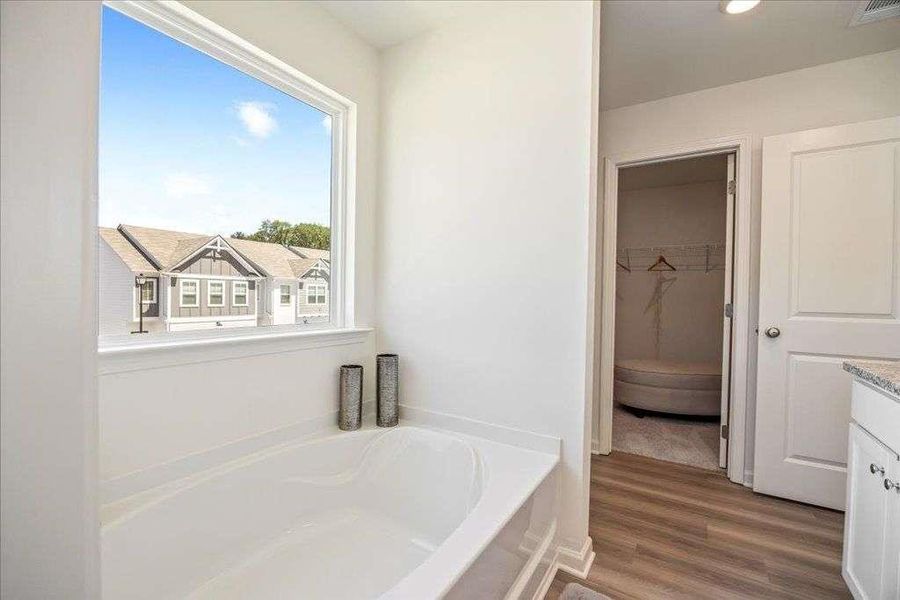 Furnished interior view inside a new home in , Conyers (Image 8).