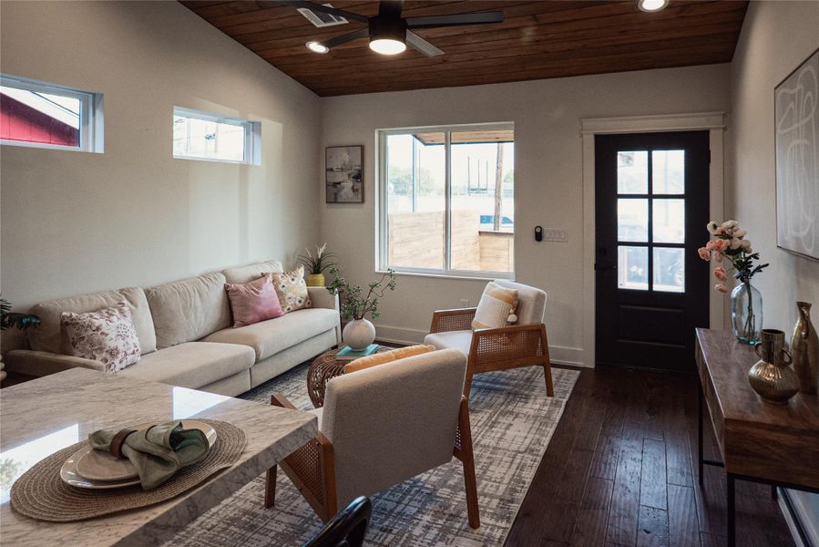Furnished interior view inside a new home in , Austin (Image 5).