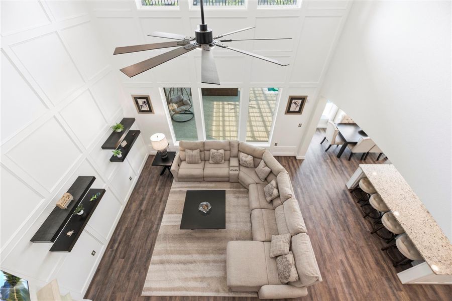 Furnished interior view inside a new home in , Cypress (Image 39).
