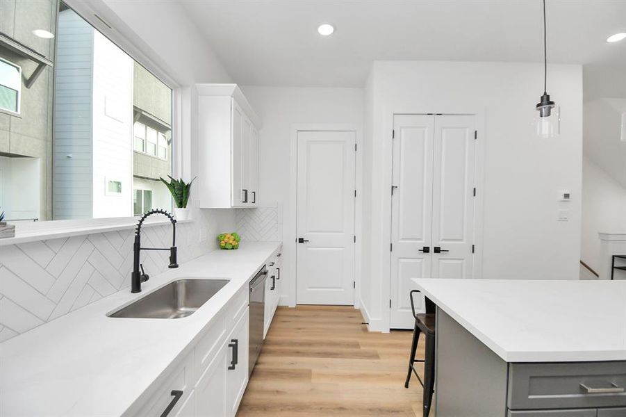 Pantry and laundry room