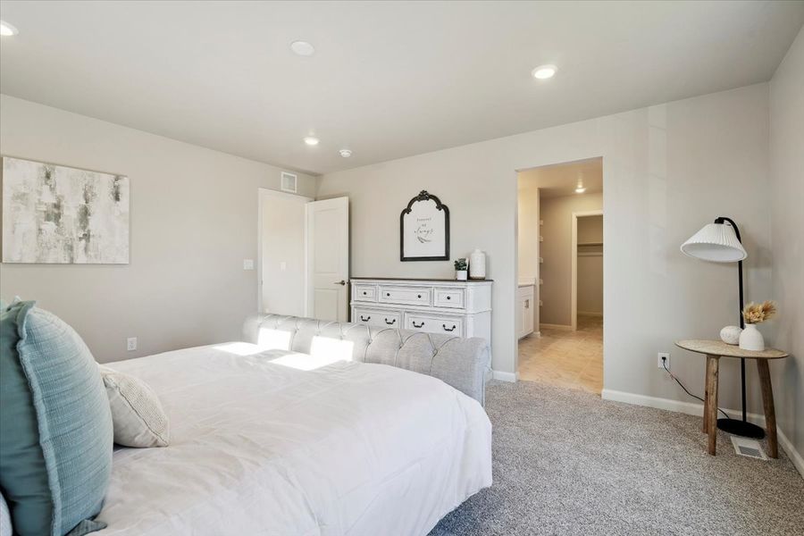 Furnished interior view inside a new home in Bradley Heights, Colorado Springs (Image 19).