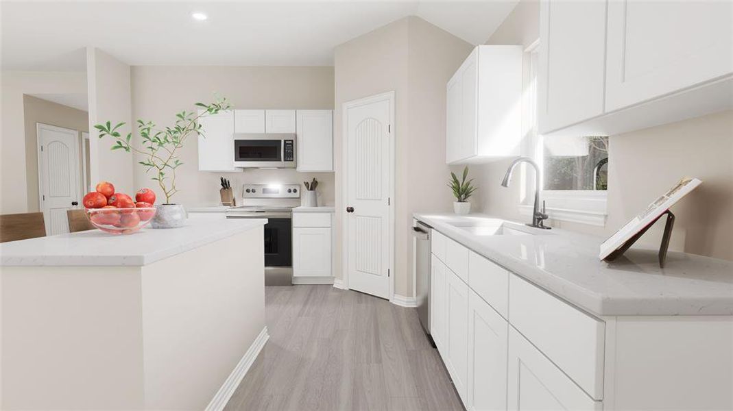 Furnished interior view inside a new home in Courtland Place, Cleburne (Image 14). Furnished interior view inside a new home in Courtland Place, Cleburne (Image 14).