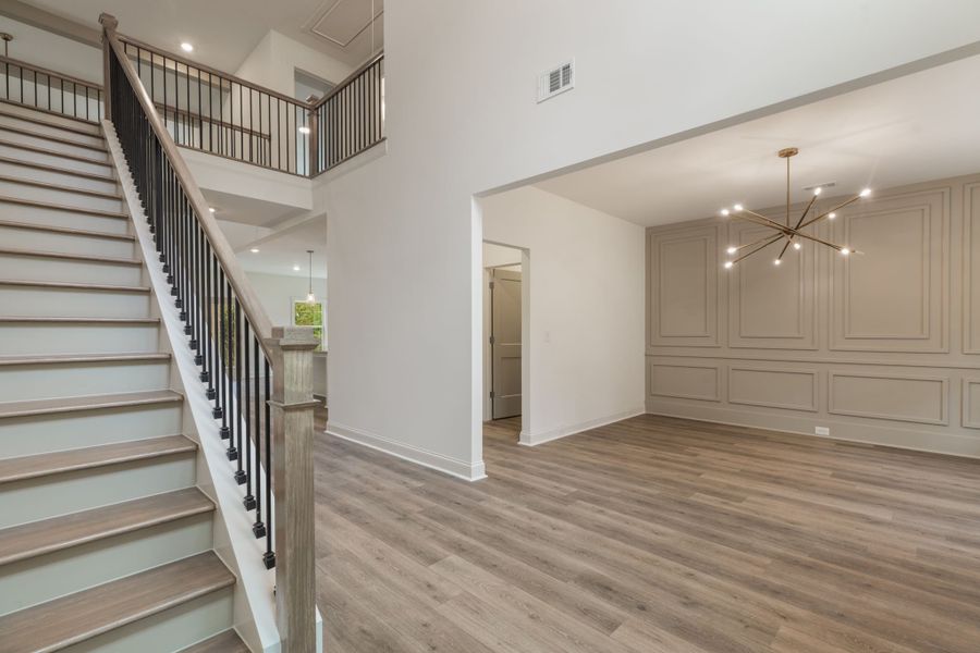 Spacious, unfurnished interior of a new home in Mill Race Road, Thomaston (Image 38). Spacious, unfurnished interior of a new home in Mill Race Road, Thomaston (Image 38).