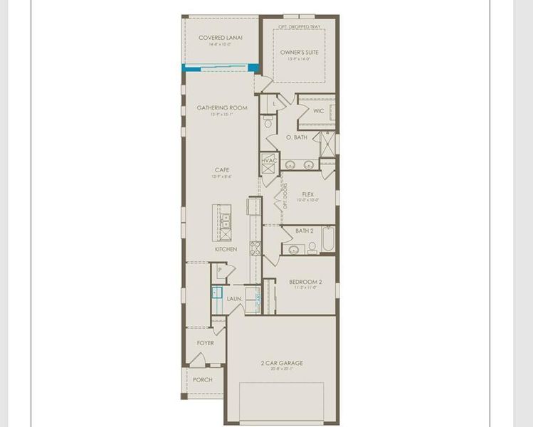 2D floor plan layout of this home in Costa Pointe, Vero Beach, FL (Image 3). 2D floor plan layout of this home in Costa Pointe, Vero Beach, FL (Image 3).