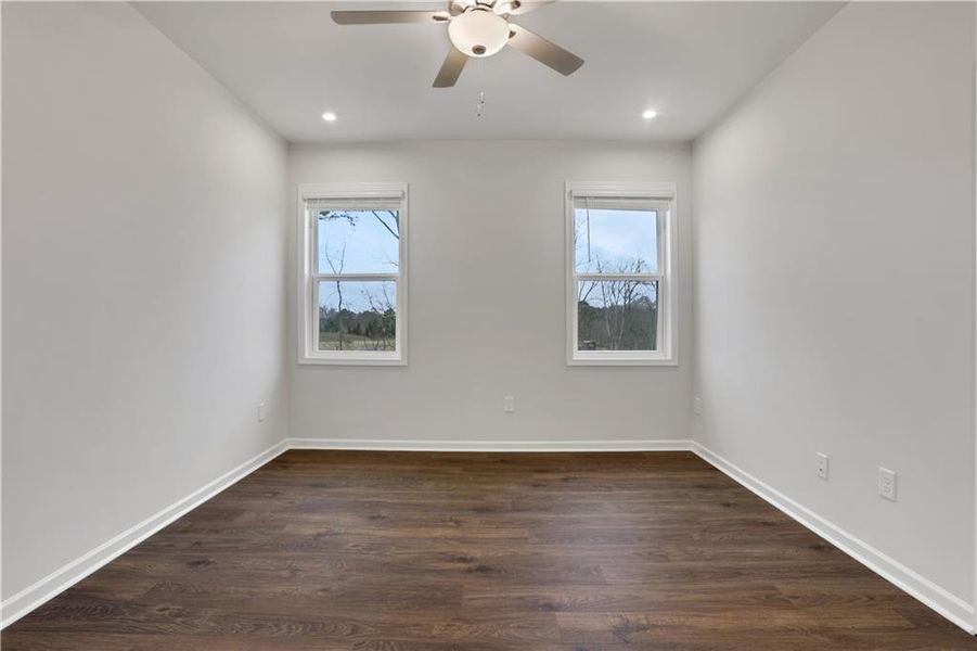 Spacious, unfurnished interior of a new home in Towne Village at Suwanee Dam, Sugar Hill (Image 41). Spacious, unfurnished interior of a new home in Towne Village at Suwanee Dam, Sugar Hill (Image 41).