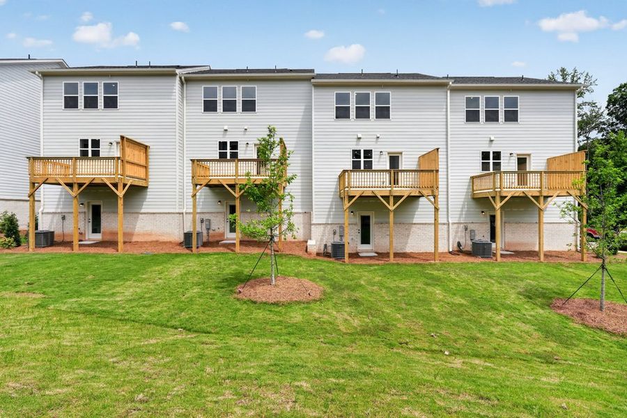 Exterior details and patio area of a home in Somerset at Veterans Memorial, Mableton (Image 16). Exterior details and patio area of a home in Somerset at Veterans Memorial, Mableton (Image 16).