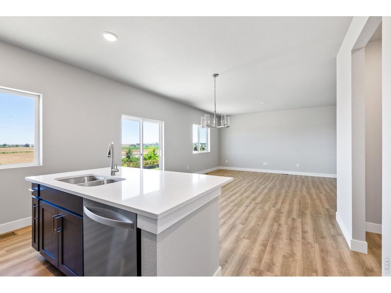 Furnished interior view inside a new home in Granary, Johnstown (Image 6).