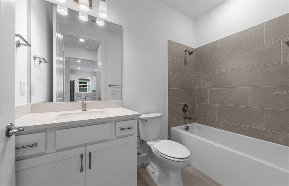 Furnished interior view inside a new home in Shores at Stillwater, Englewood (Image 8).
