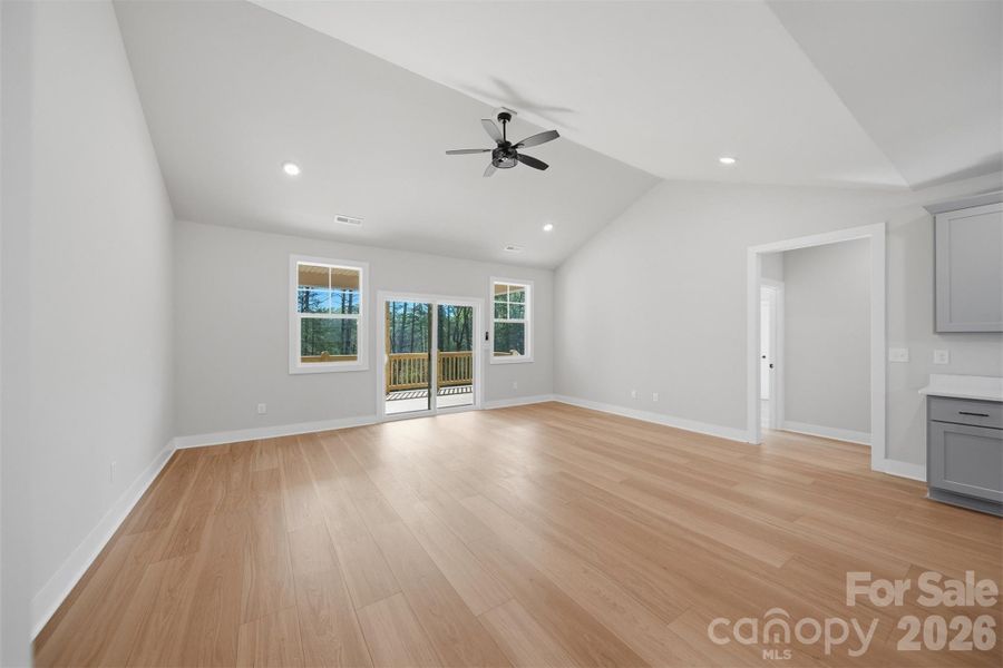 Spacious, unfurnished interior of a new home in , Morganton (Image 40).