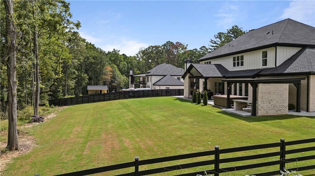 Front exterior of a new home in , Lawrenceville, GA, highlighting curb appeal (Image 21).