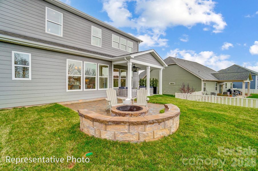 Exterior details and patio area of a home in Robinson Oaks, Gastonia (Image 21). Exterior details and patio area of a home in Robinson Oaks, Gastonia (Image 21).