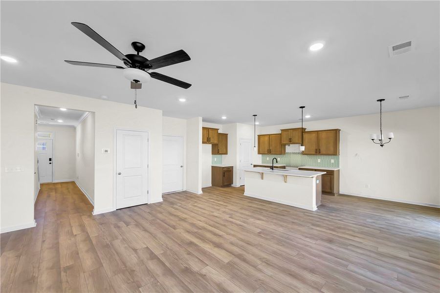 Spacious, unfurnished interior of a new home in Brownstone Park, Easley (Image 12).