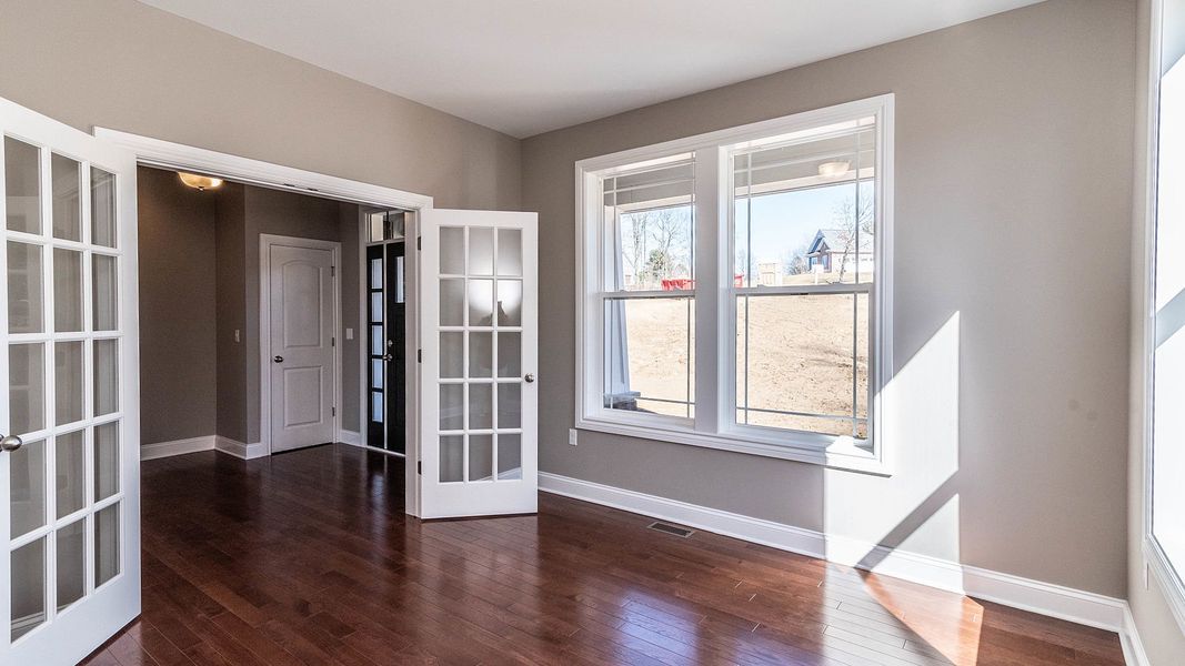 Representative unfurnished interior of a home built from the The Chesterfield by Norfolk Homes in Valleys, Jackson (Image 28).