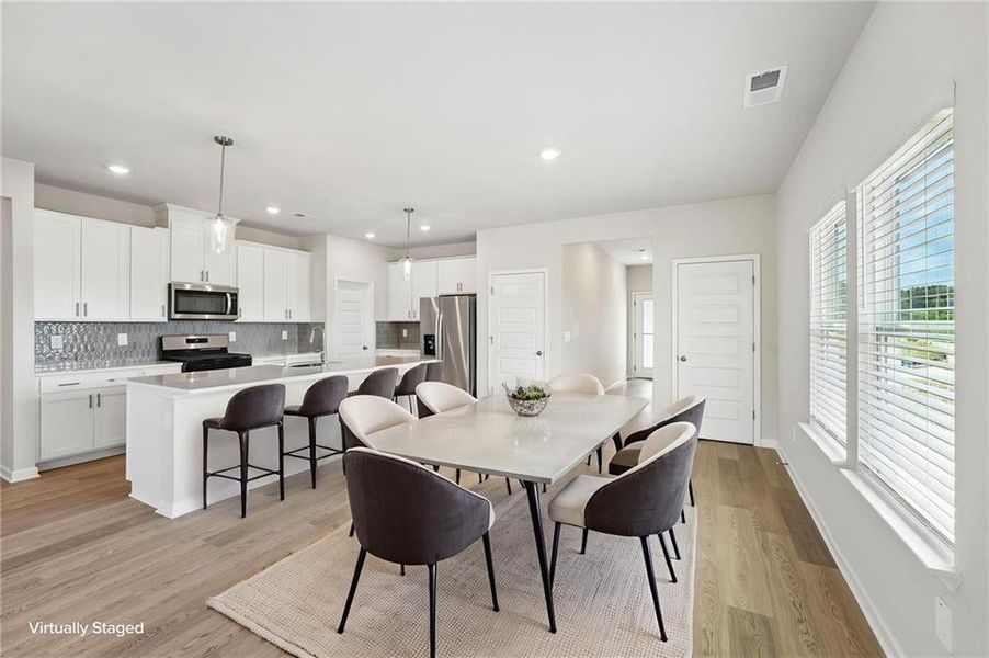 Furnished interior view inside a new home in Hemingway - Reserve Series, Cumming (Image 13).