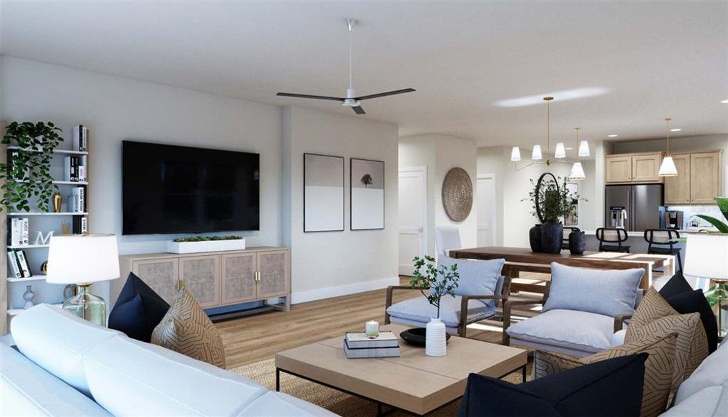 Furnished interior view inside a new home in Reverie at Palm Coast, St. Augustine (Image 3). Furnished interior view inside a new home in Reverie at Palm Coast, St. Augustine (Image 3).