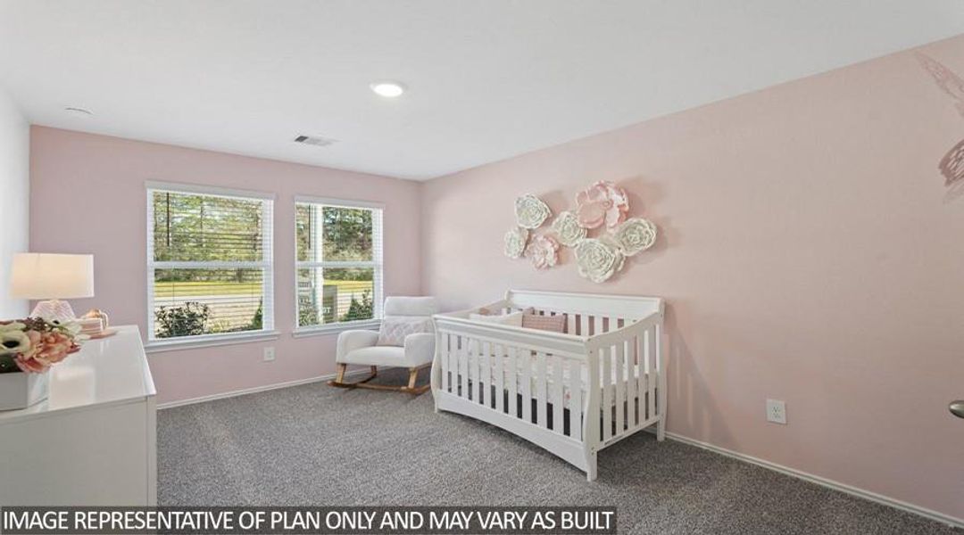 Furnished interior view inside a new home in Williams Reserve East, Conroe (Image 16). Furnished interior view inside a new home in Williams Reserve East, Conroe (Image 16).