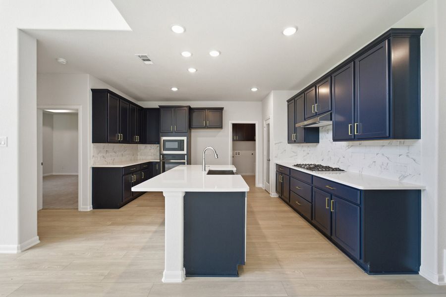 Furnished interior view inside a new home in La Terra, Celina (Image 7). Furnished interior view inside a new home in La Terra, Celina (Image 7).