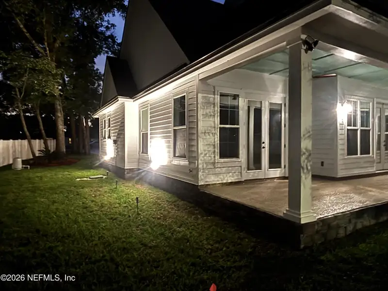 Exterior details and patio area of a home in , Jacksonville (Image 3).