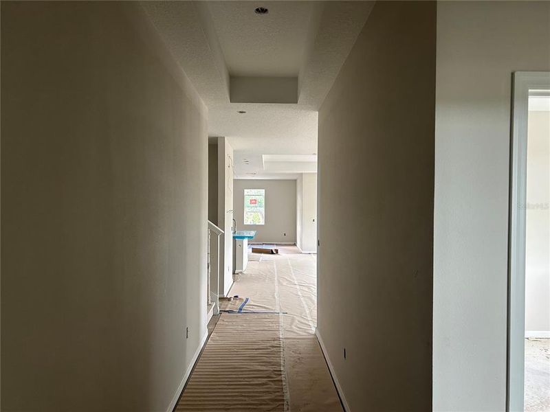 In-progress construction of a new home in Oakfield Trails Signature, Parrish, FL (Image 36).