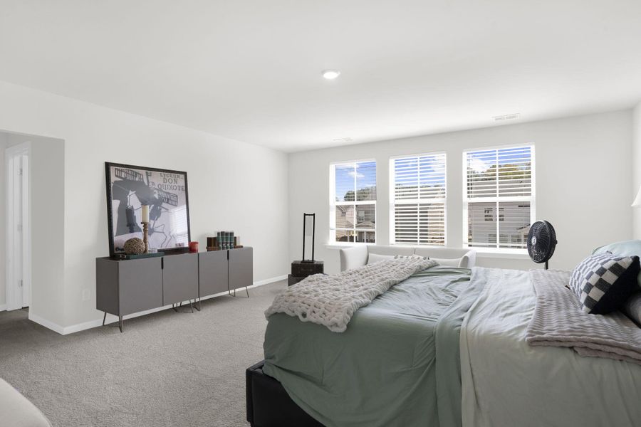 Furnished interior view inside a new home in Sweetgrass at Summers Corner, Summerville (Image 7).