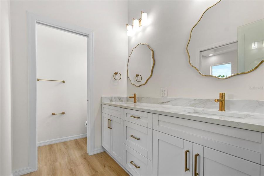 Furnished interior view inside a new home in , St. Petersburg (Image 10).