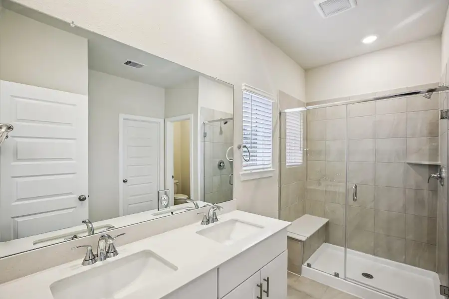 Furnished interior view inside a new home in Pinewood Trails - City Series, Atascocita (Image 6).